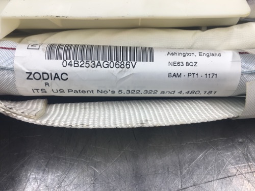 BMW Curtain Roof Bag E63 6 SERIES Coupe O/S Drivers Right