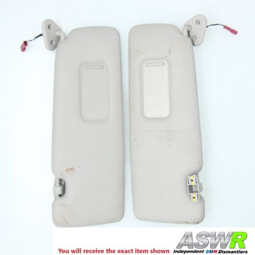 BMW Sun Visors Pair E63 E64 6 SERIES Pre LCI