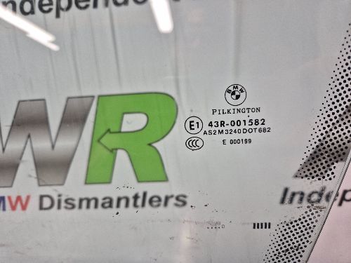BMW 1 SERIES Door Glass N/S Passenger Left E88 Convertible