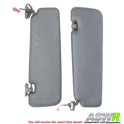 BMW Sun Visor Pair Black E88 E93 1 3 SERIES Cabriolet
