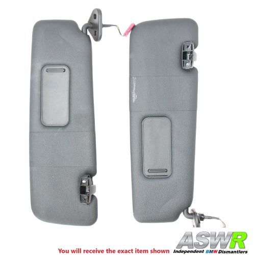 BMW Sun Visor Pair Black E88 E93 1 3 SERIES Cabriolet