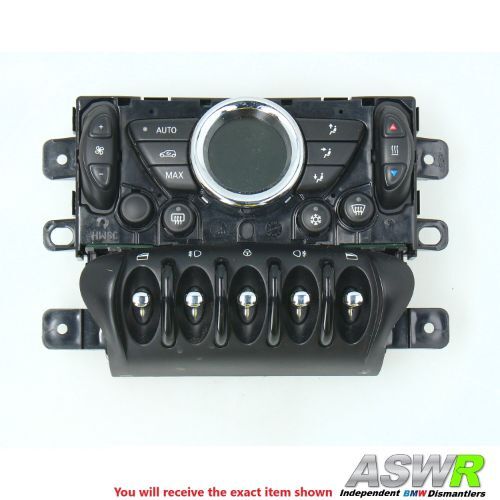 MINI Air Con Control Panel R55 R56 R57 R58 R59 R60