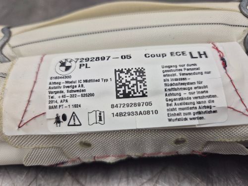 BMW Roof Curtain Module N/S Passenger Left F22 F87 F32 2 4 SERIES