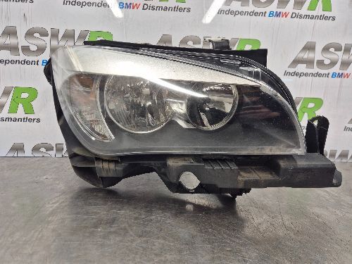 BMW E84 X1 LCI Headlight Halogen O/S Drivers Right Side