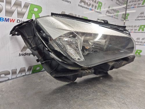 BMW E84 X1 LCI Headlight Halogen O/S Drivers Right Side