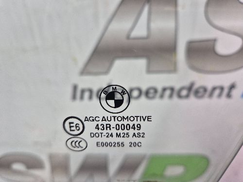BMW E84 X1 Door Glass Front N/S Passenger Left
