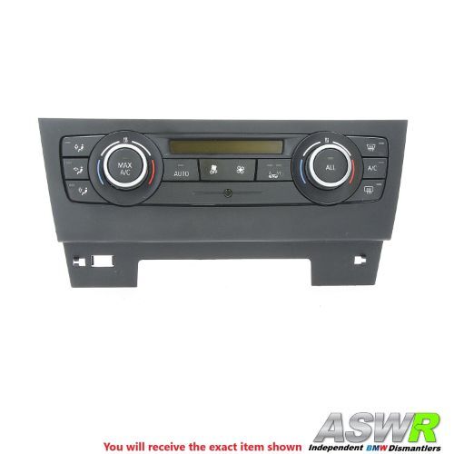 BMW Automatic A/C Heater Control Panel E81 E87 E90 E91 1 3 SERIES