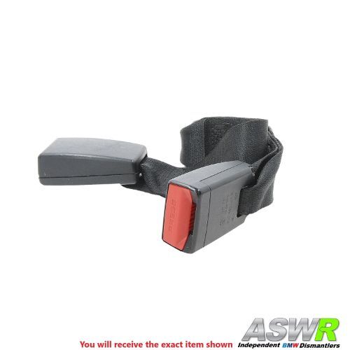 BMW E84 X1 Rear Seat Belt Buckle O/S Drivers Right & Centre