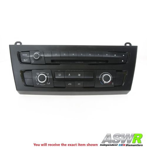 BMW A/C Heater Control Panel F20 F21 1 SERIES