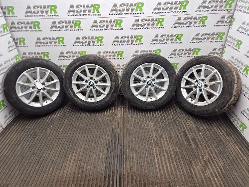 BMW 16" Alloy Wheel Set V Spoke 471 F45 F46 2 SERIES