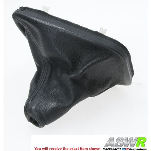 BMW E46 3 SERIES Manual Schwarz Gear Stick Gaiter