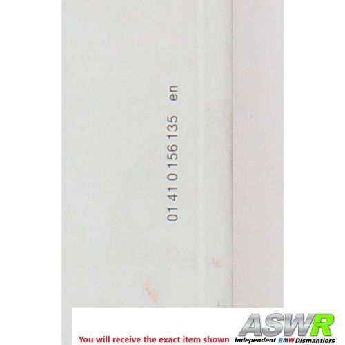 BMW Owners Handbook E46 3 SERIES Coupe