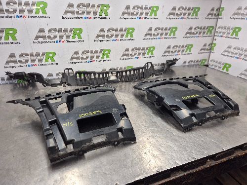 BMW Rear Bumper Mount Guide Bracket Set F31 Pre LCI