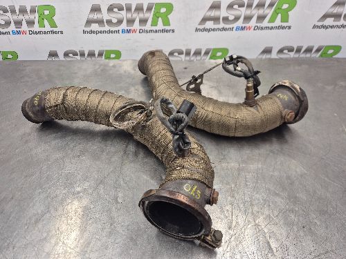 BMW Decat Downpipe 3" Pair S63N F10 M5