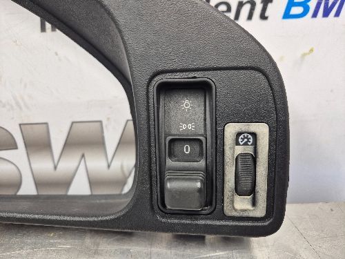 BMW E31 8 SERIES Instrument Cluster Speedo Clock Surround