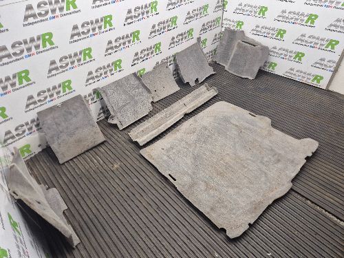 BMW 8 SERIES E31 Boot Floor Carpet Set Grey