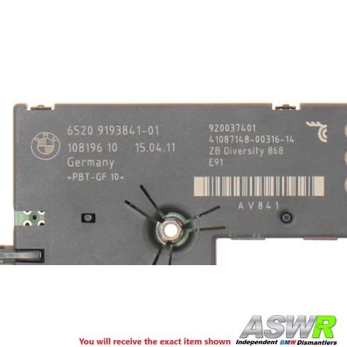 BMW E91 3 SERIES Touring Diversity Antenna Amplifier 868 MHZ