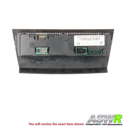 BMW Automatic A/C Heater Control Panel E81 E87 E90 E91 1 3 SERIES