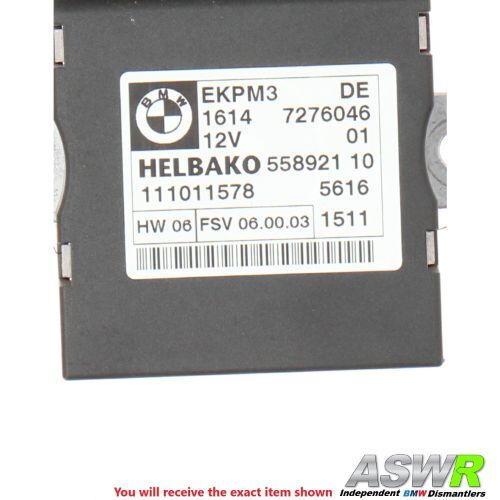 BMW Fuel Pump Control Unit E81 E87 E88 E90 E91 3 SERIES
