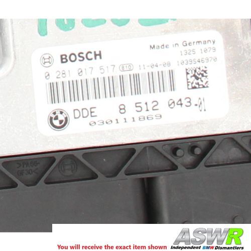 BMW Engine ECU / CAS Kit N47N Diesel E90 E91 3 SERIES 316d