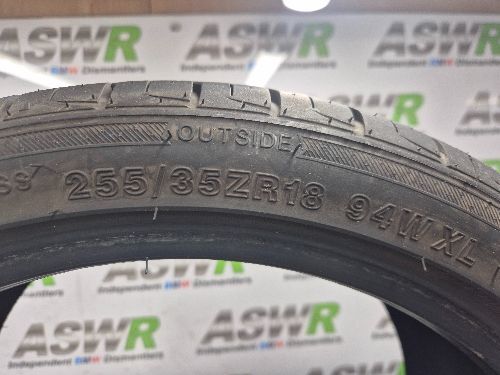 Part Worn Tyre Fronway Eurus 08 255/35/R18 94W XL DOT 3625