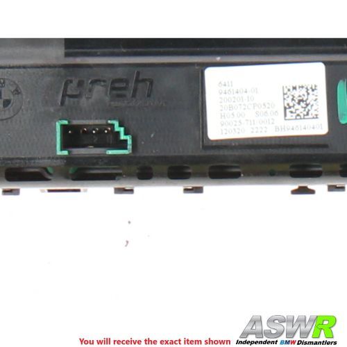 BMW Heater Control Panel F45 F46 2 SERIES F48 X1
