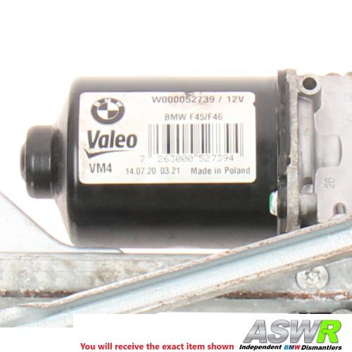 BMW 2 SERIES Front Wiper Linkage & Motor F45 F46