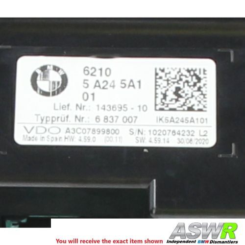 BMW Speedometer Instrument Cluster F20 F22 F45 F46 1 2 SERIES