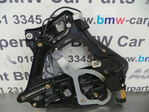BMW E31 8 SERIES Rear Window Regulator O/S Drivers Right