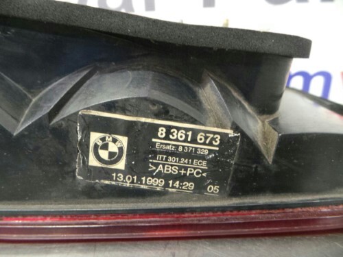 BMW E34 5 SERIES Touring N/S Passenger Side Boot Tailgate Light