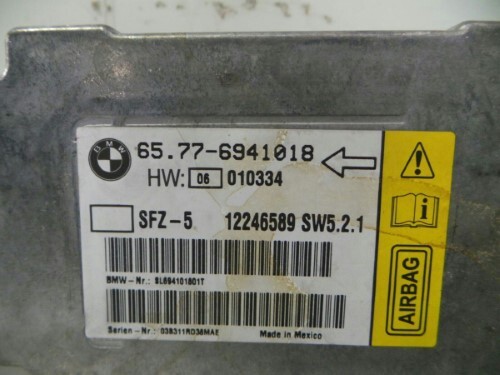 BMW E60 E61 E63 E64 5 6 SERIES Airbag Control Module