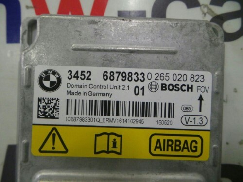 BMW F20 F22 F30 F32 1 2 3 4 SERIES Airbag Control Module ECU