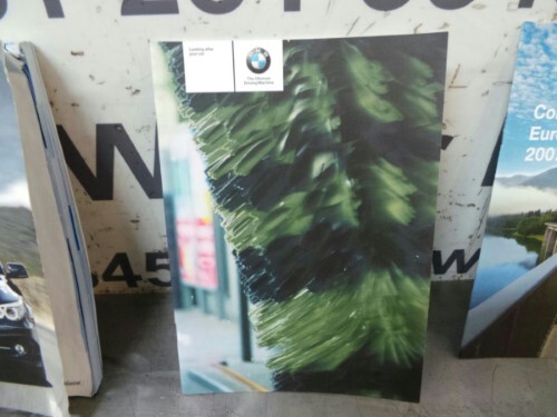 BMW E60 5 Series Owners Handbook Wallet