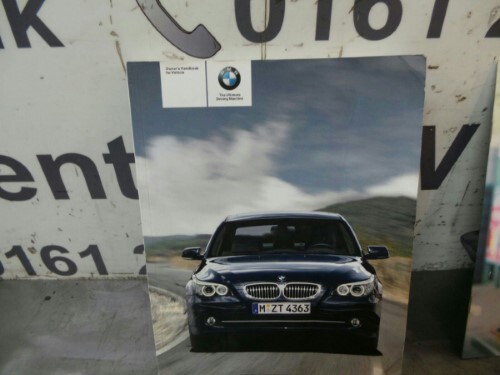 BMW E60 5 Series Owners Handbook Wallet