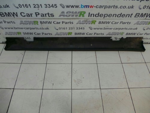 BMW E84 X1 Side Skirt Sill Cover N/S Passenger Side