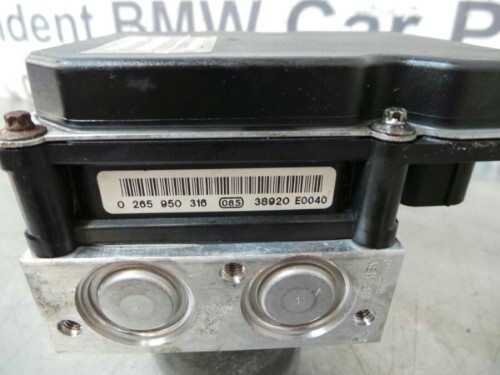 BMW E60 E63 5 6 SERIES MANUAL ABS Pump & Modulator