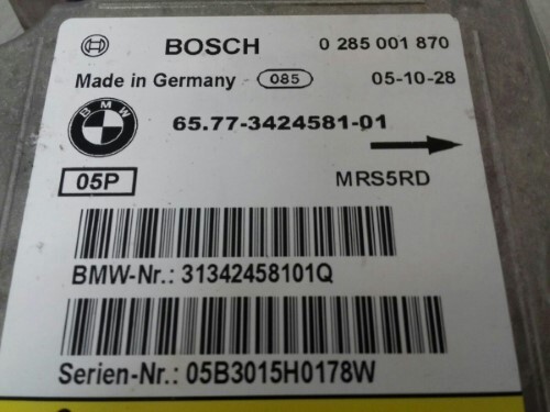BMW E83 X3 Airbag ECU