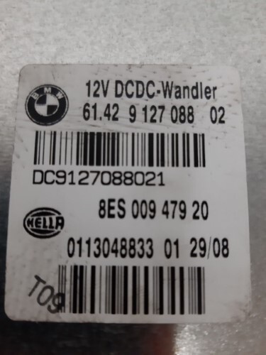 BMW E81 E82 E90 E91 1 3 SERIES DC DC Torque Converter Module