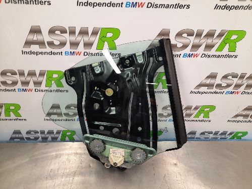 BMW Rear Quarter Window Regulator O/S Drivers F12 6 SERIES Cab