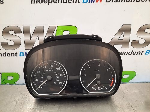 BMW Instrument Cluster Speedo Clocks Diesel Manual E81 E87 1 SERIES