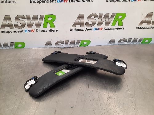 BMW Sun Visors Pair Black E85 Z4 Roadster