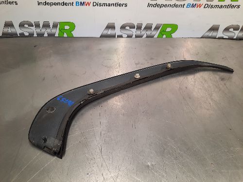 BMW E30 3 SERIES Rear Quarter Window Trim N/S Passenger Side