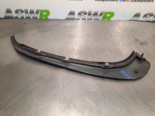 BMW E30 3 SERIES Rear Quarter Window Trim N/S Passenger Side
