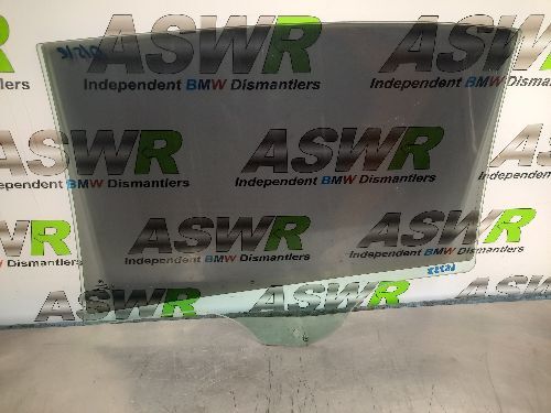BMW E66 7 SERIES Rear Window Glass O/S Drivers Side