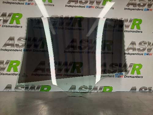 BMW E66 7 SERIES Rear Window Glass O/S Drivers Side