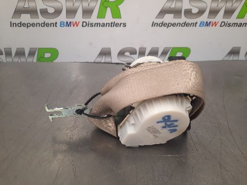 BMW F10 F01 5 7 SERIES Rear Seat Belt Oyster Right Or Left