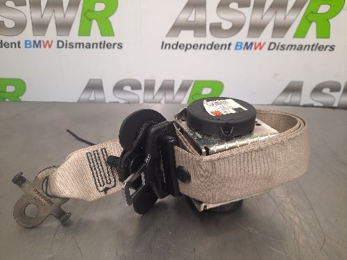 BMW Front Seat Belt Oyster N/S Passenger Side F10 F01 F02 5 7 SERIES