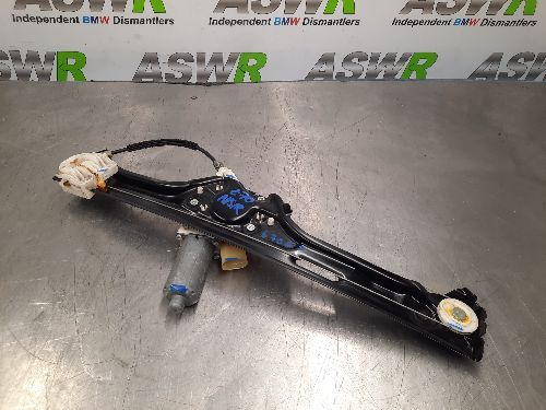BMW E70 X5 N S R Passenger Side Rear Window Regulator & Motor
