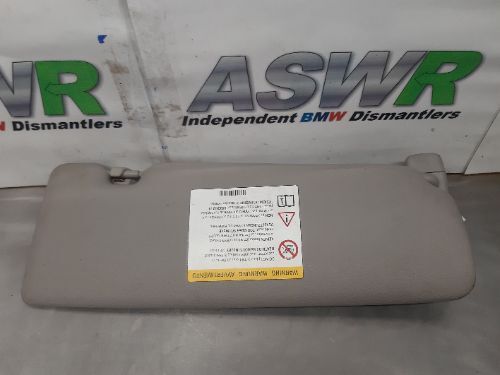 BMW Sun Visors Pair Grey F20 F21 1 SERIES