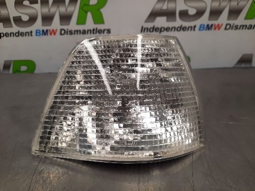 BMW E36 3 SERIES O/S Drivers Side Front White Turn Indicator 4DR